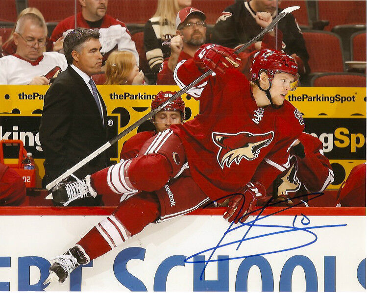 Phoenix Coyotes Henrik Samuelsson Autographed Signed 8x10 Photo Poster painting COA