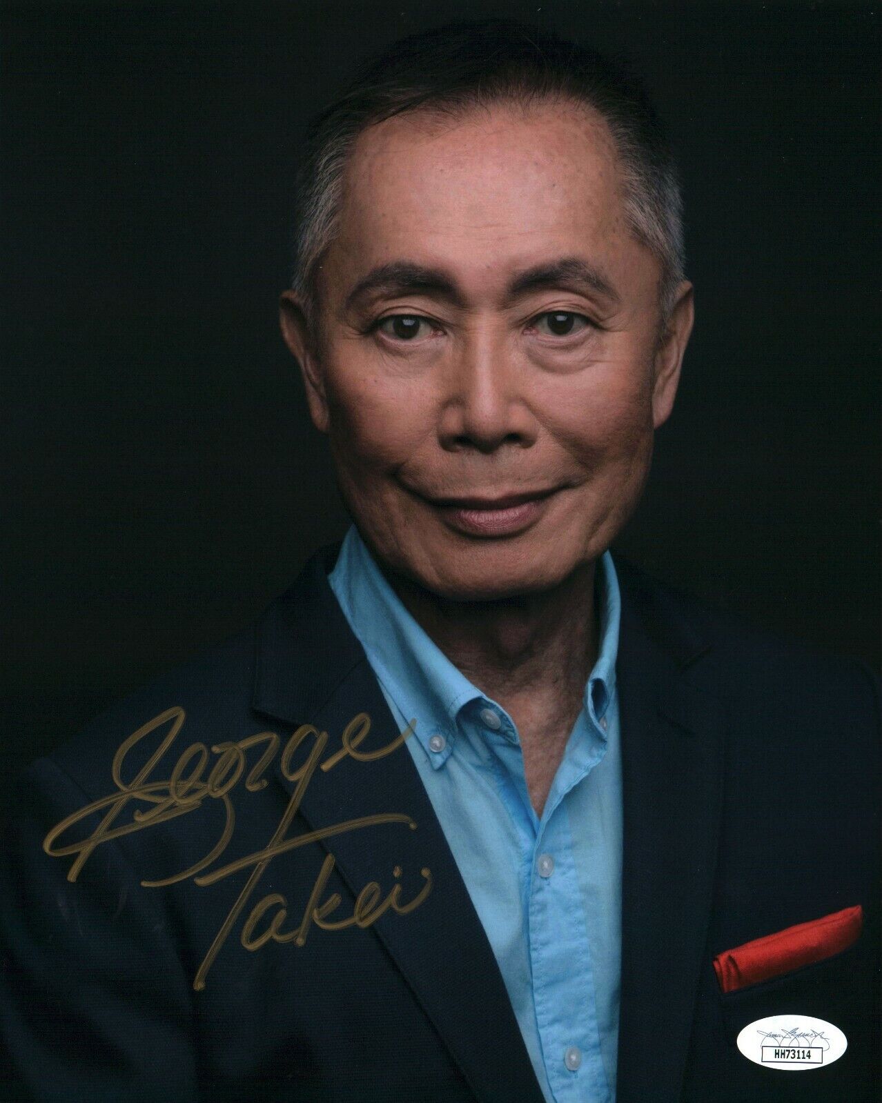 George Takei 8x10 Photo Poster painting Signed Autographed JSA Certified COA