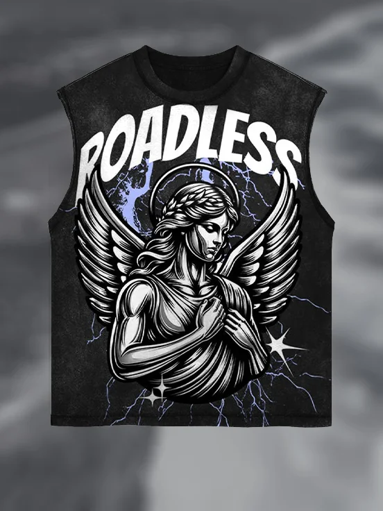 Men's Roadless Print Cotton Tank Top
