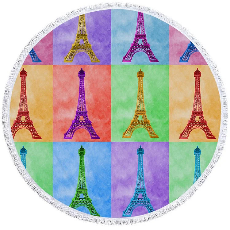 France Tower - Circle Tapestry - 1.5M