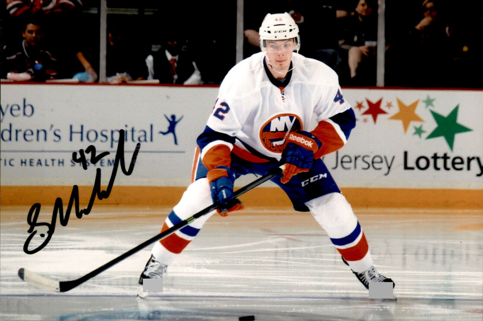 Scott Mayfield SIGNED autographed 4x6 Photo Poster painting NEW YORK ISLANDERS