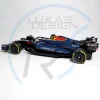 Red Bull Racing F1 RB20 1:8 Scale by Lukas2020 MOC-174398 &bull; 3273 parts &bull; Technic