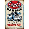 Garage de papa - Panneaux en &eacute;tain m&eacute;tallique(20*30cm/30*40cm) - Garage