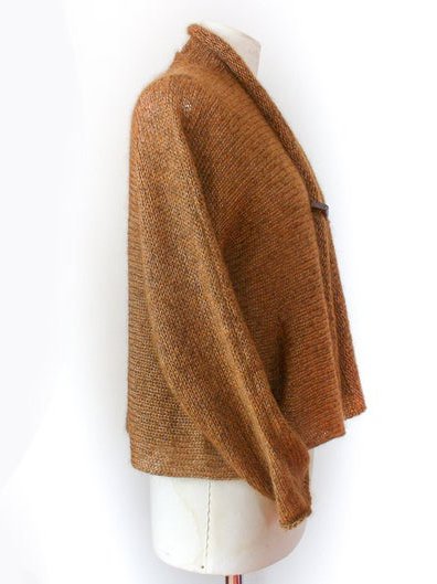 Brown Knitted Vintage Sweater