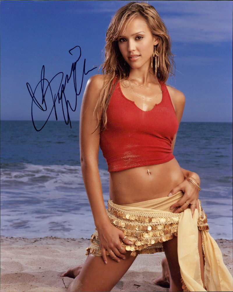 Jessica Alba signed authentic 8x10 Photo Poster painting COA