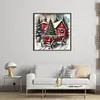 Christmas Scenery-11CT Stamped/Counted Cross Stitch 45*45cm/17.72*17.72in tapestrymarket