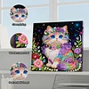 Cat Art Diamond Painting Kit for Adults Home Decor 25x25cm With Frame