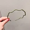 Simple Plain Color Waving Hair Band