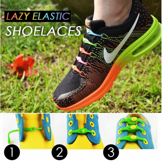 Lazy Elastic Shoelaces