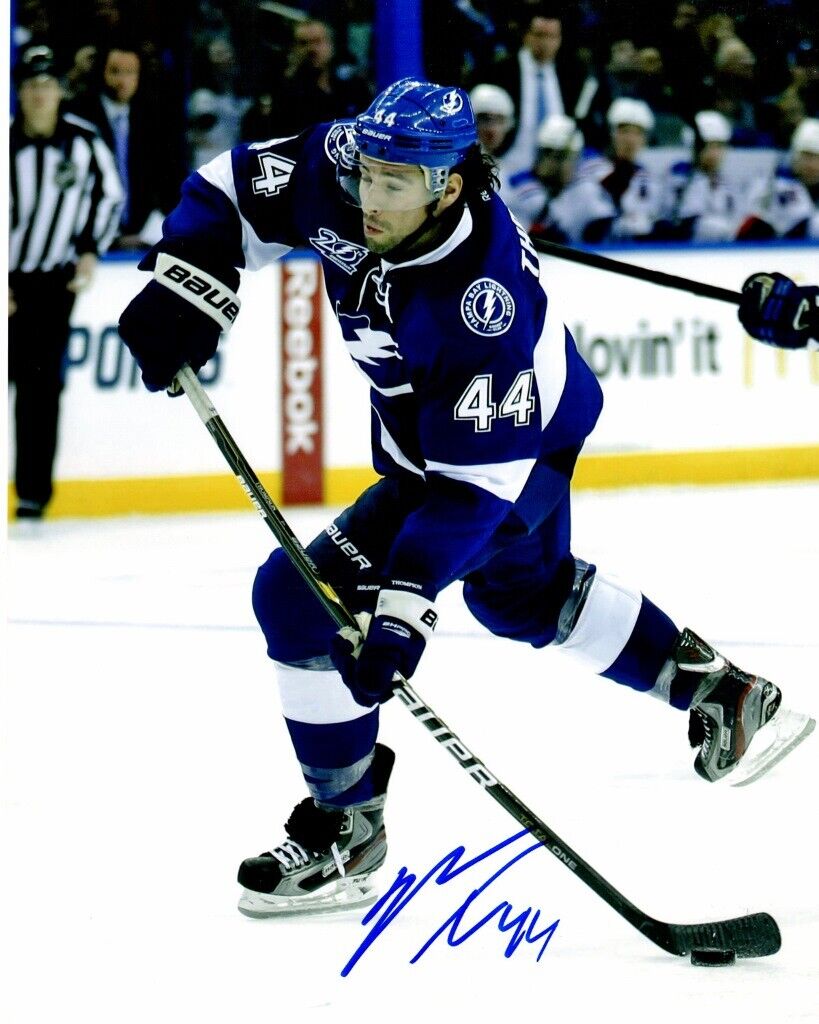 Nick Tarnasky Signed - Autographed Tampa Bay Lightning 8x10 inch Photo Poster painting