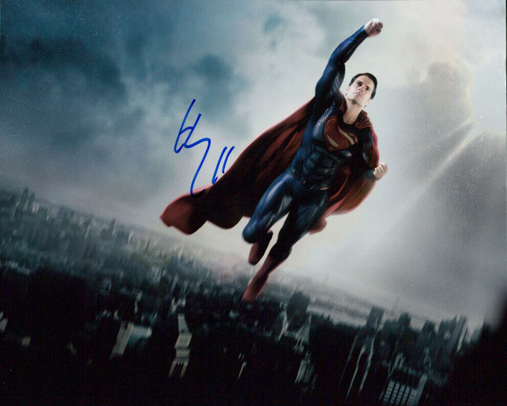 Henry Cavill (Superman) signed 8x10 Photo Poster painting