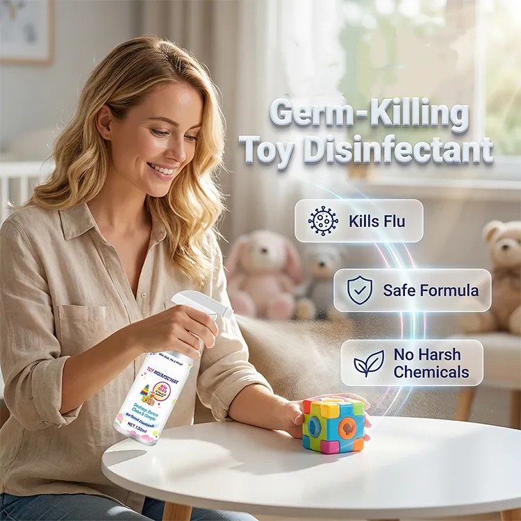 Toy Cleaning Spray with Sponge