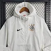 2023/2024 Corinthians Windbreaker White Football Shirt 1:1 Thai Quality
