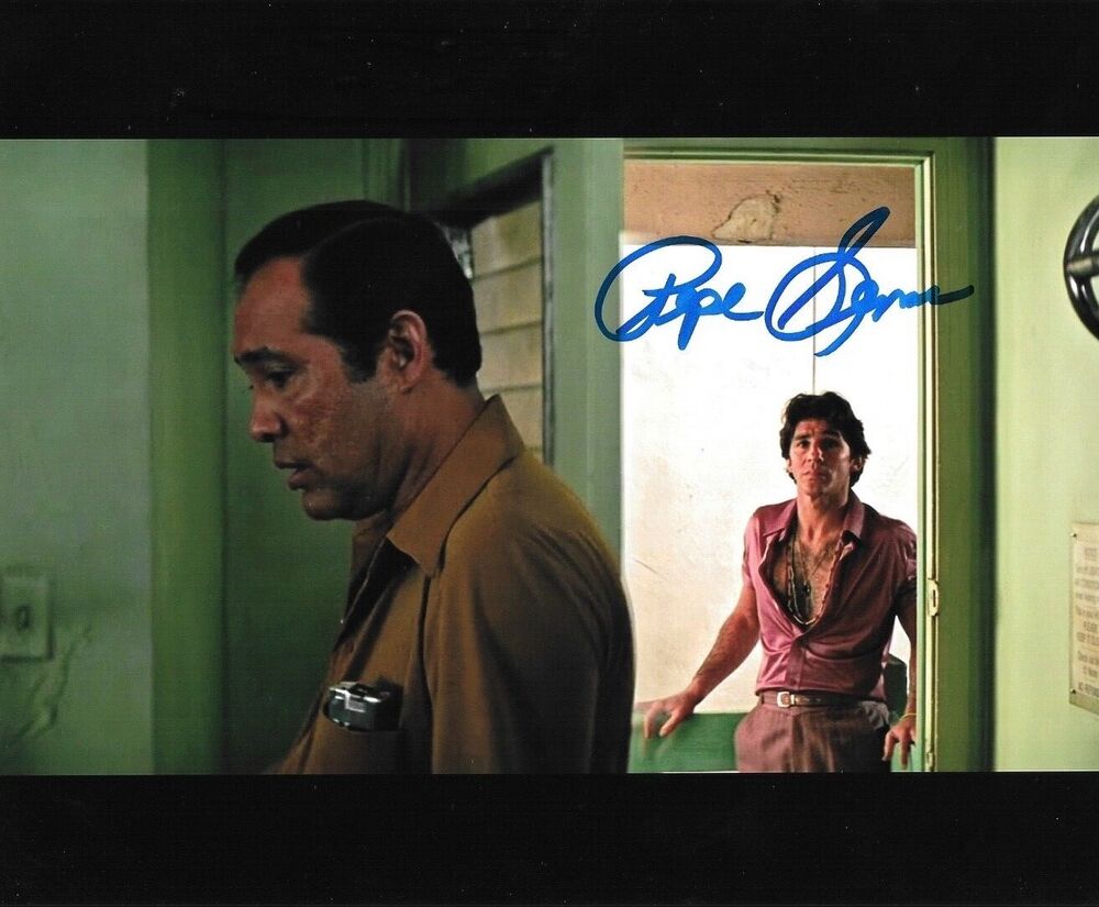 * PEPE SERNA * signed 8x10 Photo Poster painting * SCARFACE * ANGEL* PROOF * 8