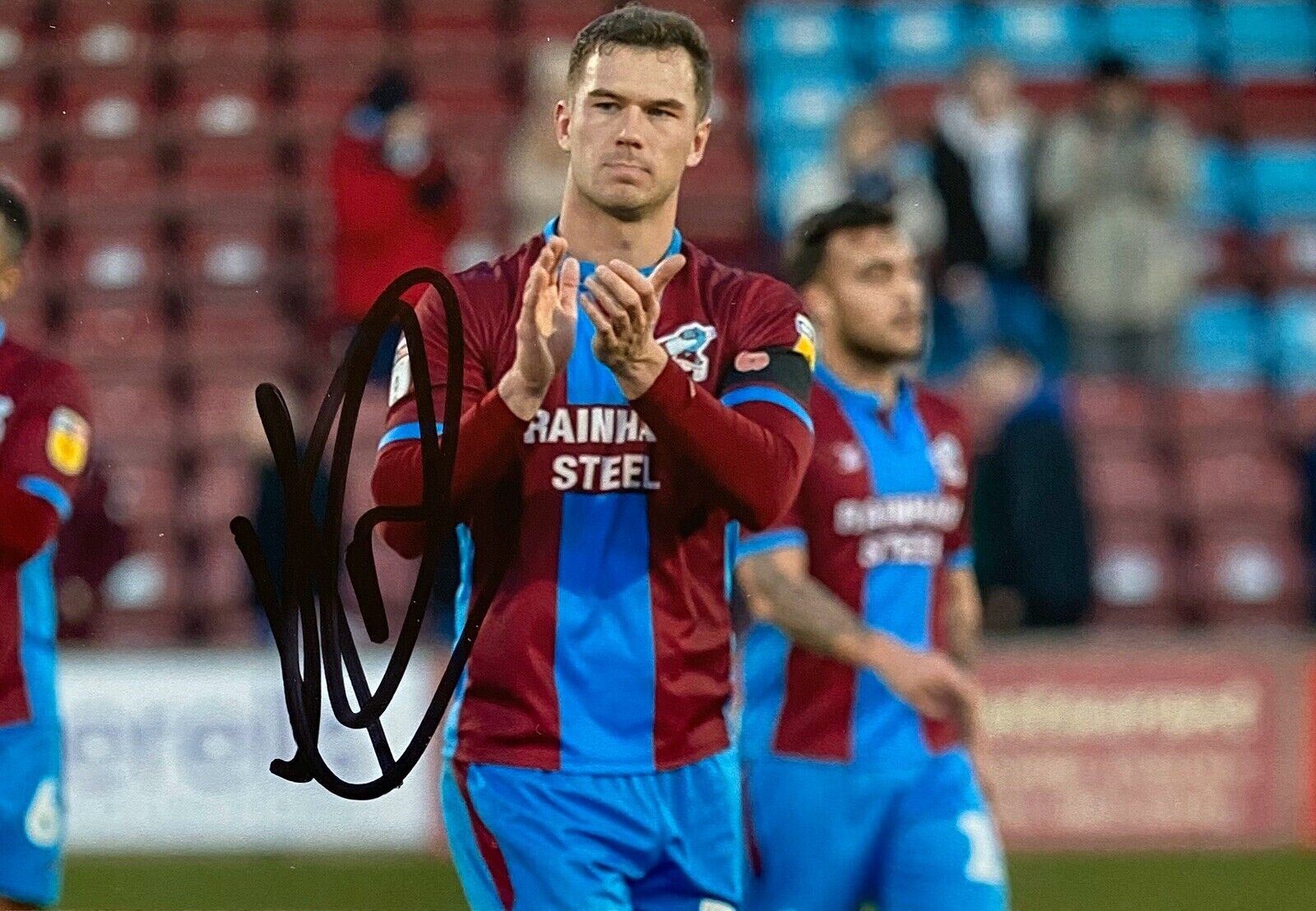 Harrison McGahey Genuine Hand Signed 6X4 Photo Poster painting - Scunthorpe United 3