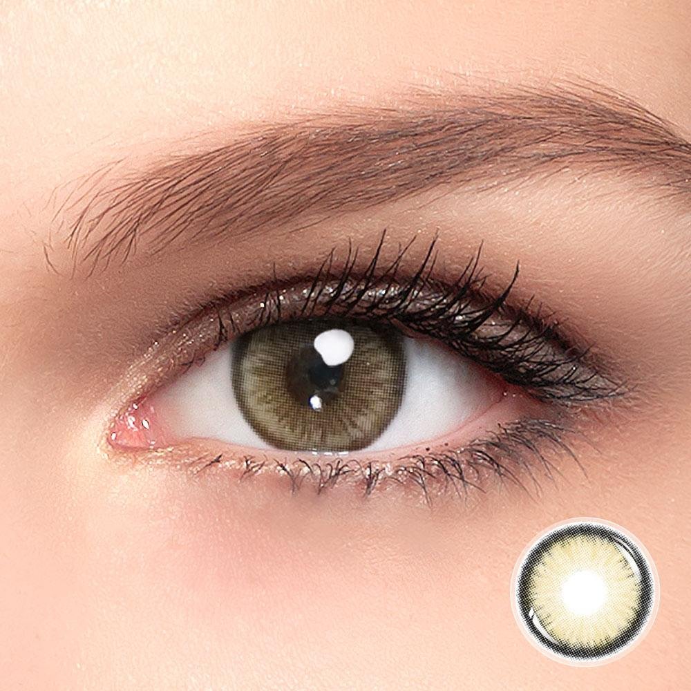 INMIX® Wine Brown Contact Lenses (12 Months）