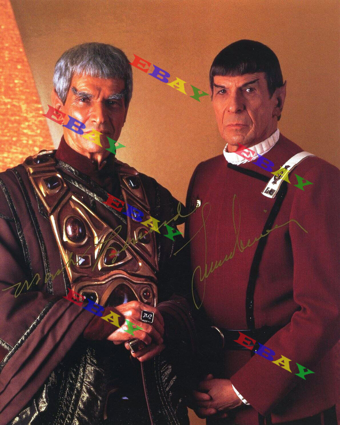 Spock Leonard Nimoy Star Trek 8x10 Autographed Signed Photo Poster painting Reprint