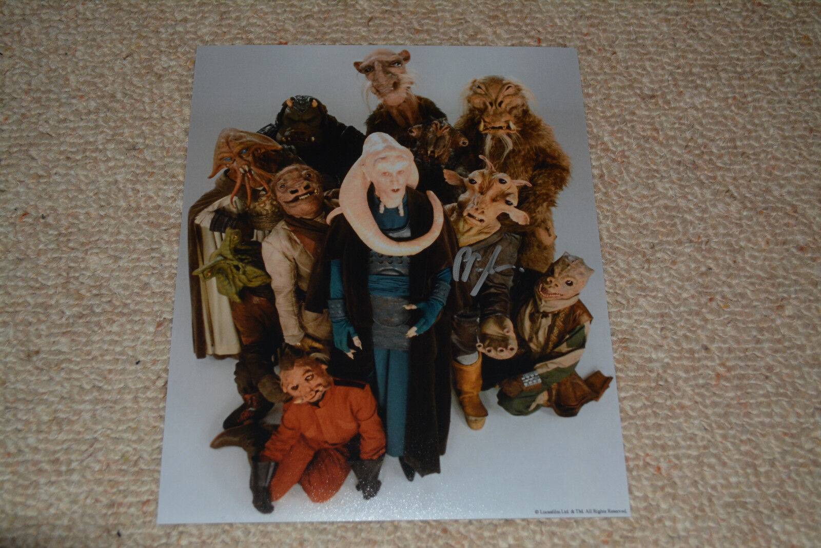 PAUL SPRINGER signed autograph In Person 8x10 (20x25cm) STAR WARS REE YEES