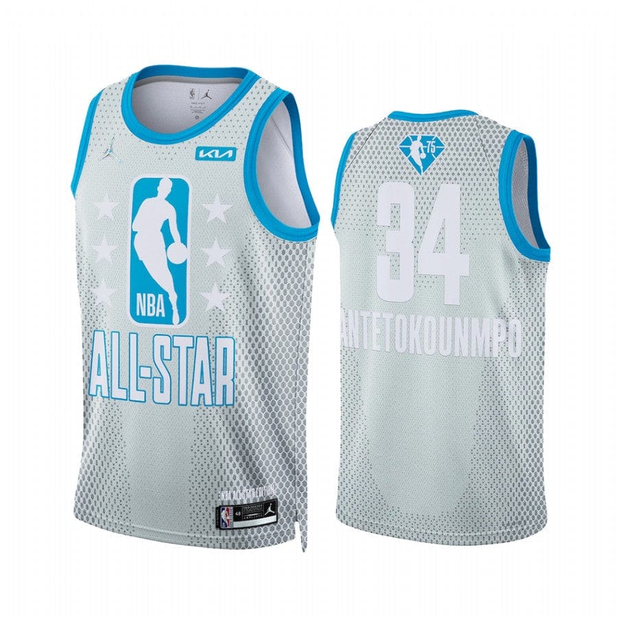 Gannis Antetokounmpo Milwaukee Bucks 2021-22 All-Star Jersey