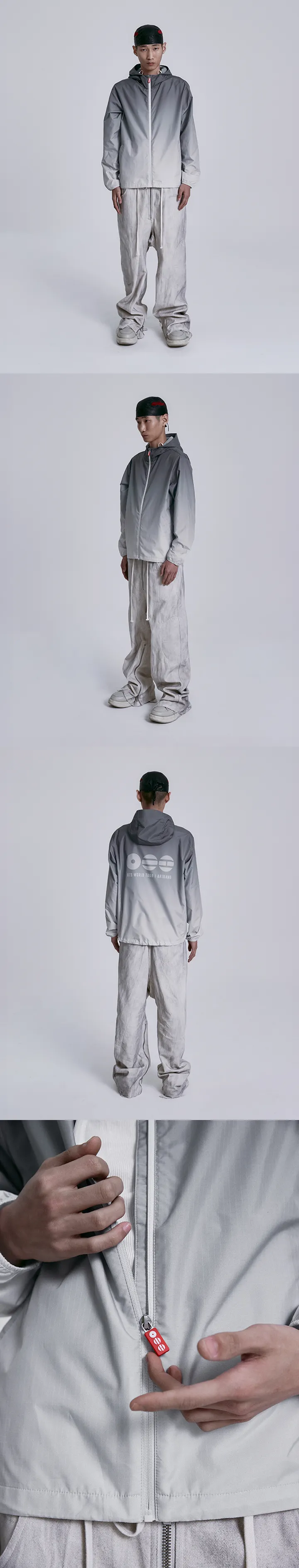 BTS Windbreaker Jacket Gray – Limited Pre-Order