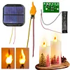 3.7V Flame LED PCB with Battery Box Realistic Flickering Effect Flame Lamp Wick