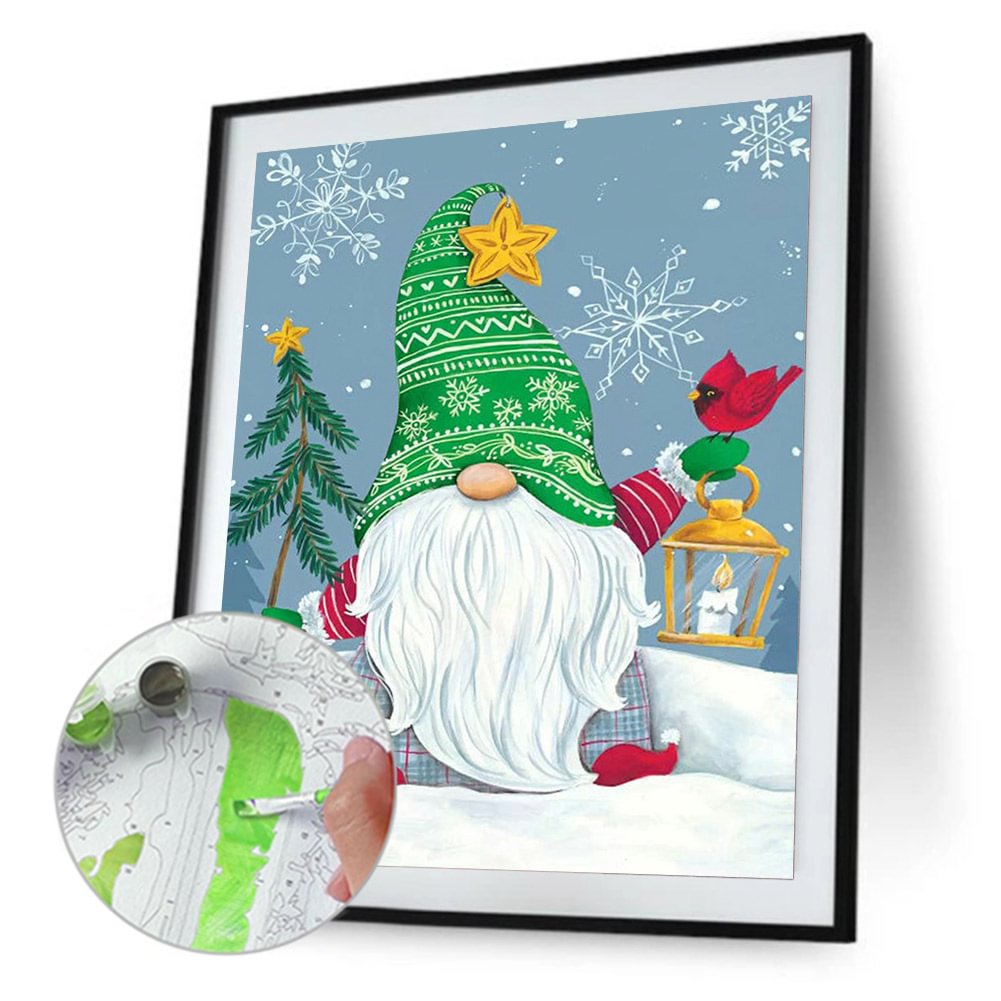 DIY Painting By Numbers Kit Gnome (40*50cm)