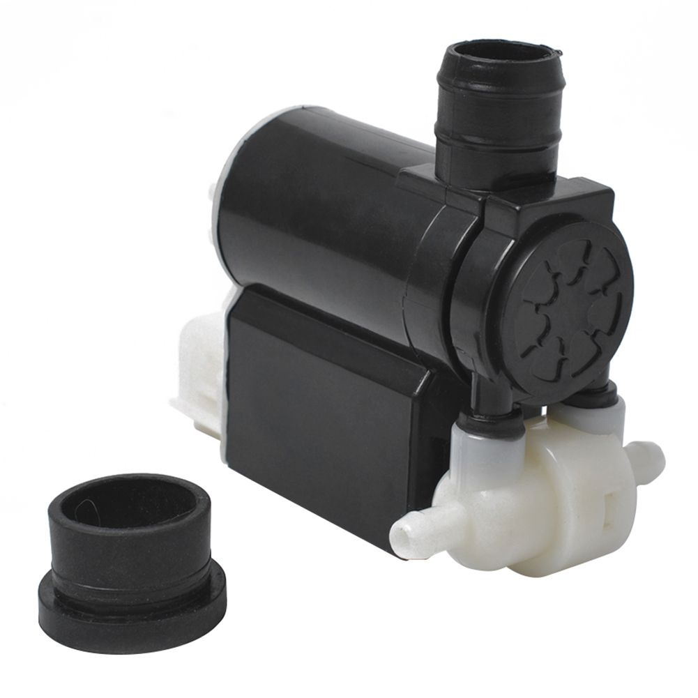 

Twin Outlet Windshield Washer Pump for Hyundai Accent Entourage Santa Fe, 501 Original