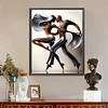 (US Only)Paint By Numbers Kit On Canvas DIY Oil Art Dance Art Picture Home Decor40x50cm