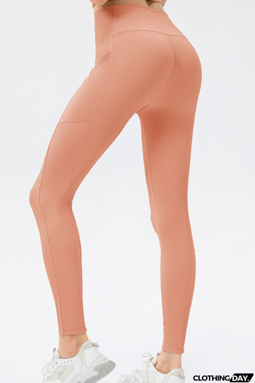 V Shape Waistband Slim Fit Long Sports Pants