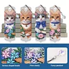 4Pcs Diamond Painting Cat Bookmark for Reading Enthusiasts Book Lovers