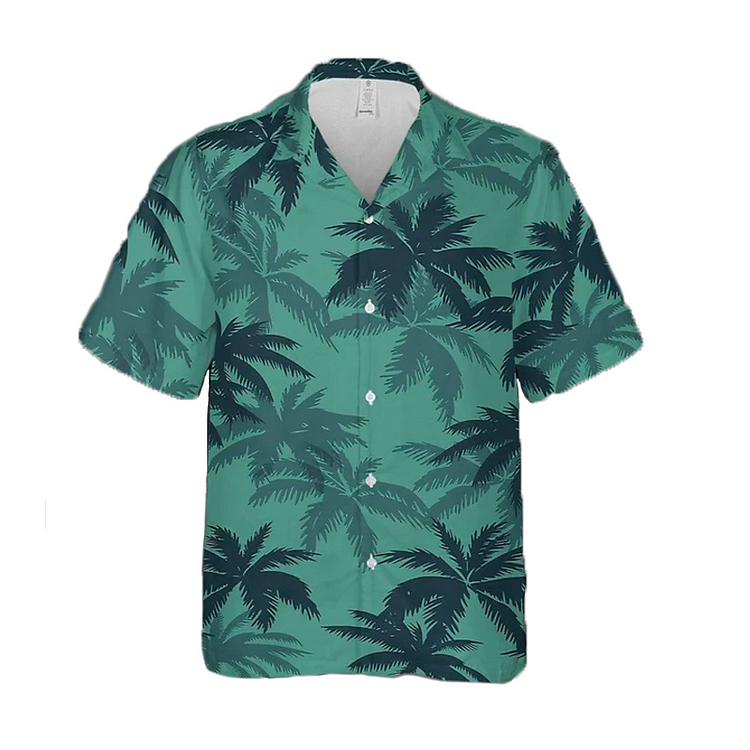 Men’s Tropical Print Shirt and Pants