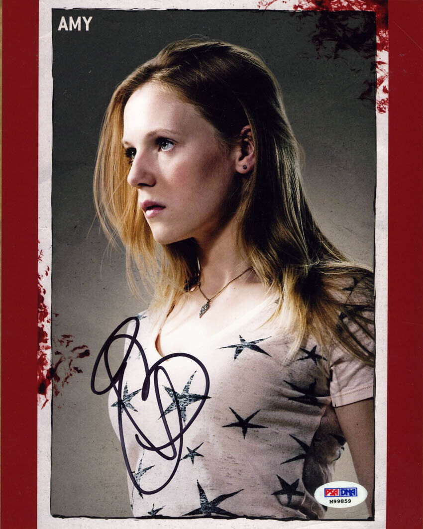 Emma Bell SIGNED 8x10 Photo Poster painting Amy AMC The Walking Dead PSA/DNA AUTOGRAPHED