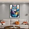 The Wolf And Forest-11CT Stamped Cross Stitch 40*60cm/15.75*23.62in  tapestrymarket