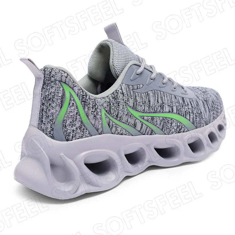 Softsfeel Women's Relieve Foot Pain Perfect Walking Shoes - Gray