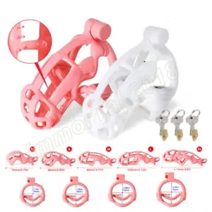 pornhint Pornhint Upgrade Spike MAMBA Spiked Cage 3D Printed Cage Male Chastity Device Ring Belt