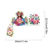 (US Local)Hello Spring Diamond Painting Door Corner Sign Diamond Art Door Right Angle Sign