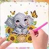 6Pcs Elefant - 5d DIY Handwerk Aufkleber Magnet