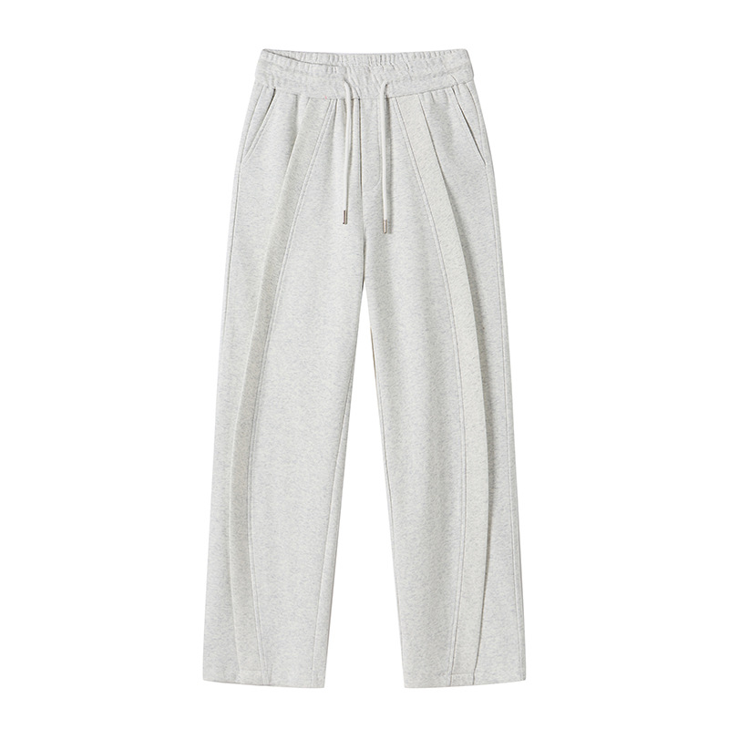 Sopula American Ins Patchwork Straight Wide-Leg Sweatpants