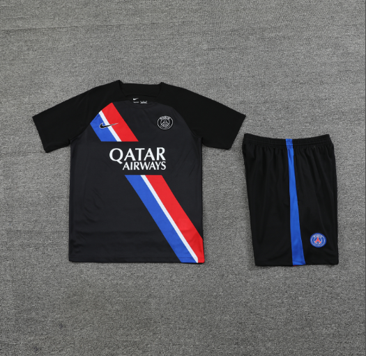 23/24 PSG Paris Saint Germain Short Sleeve Training Kit Thai Quality