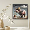 Diamond Painting -DIY Full Square Drill Pig(35*35CM)