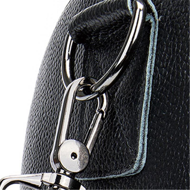 Leather Large Capacity Solid Color Duffel Bags Travelling Bag