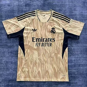 2025/2026 Real Madrid Special Edition Golden Football Shirt1:1 Thai Quality