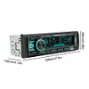 1 Din Car Radio AUX/USB/TF Card Bluetooth-Compatible MP3 Player FM Receiver