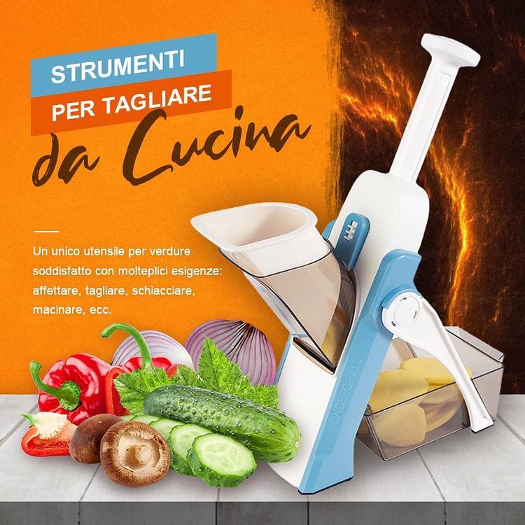 ✨(Acquistane due con spedizione gratuita)✨Affettatrice per verdure multifunzione
