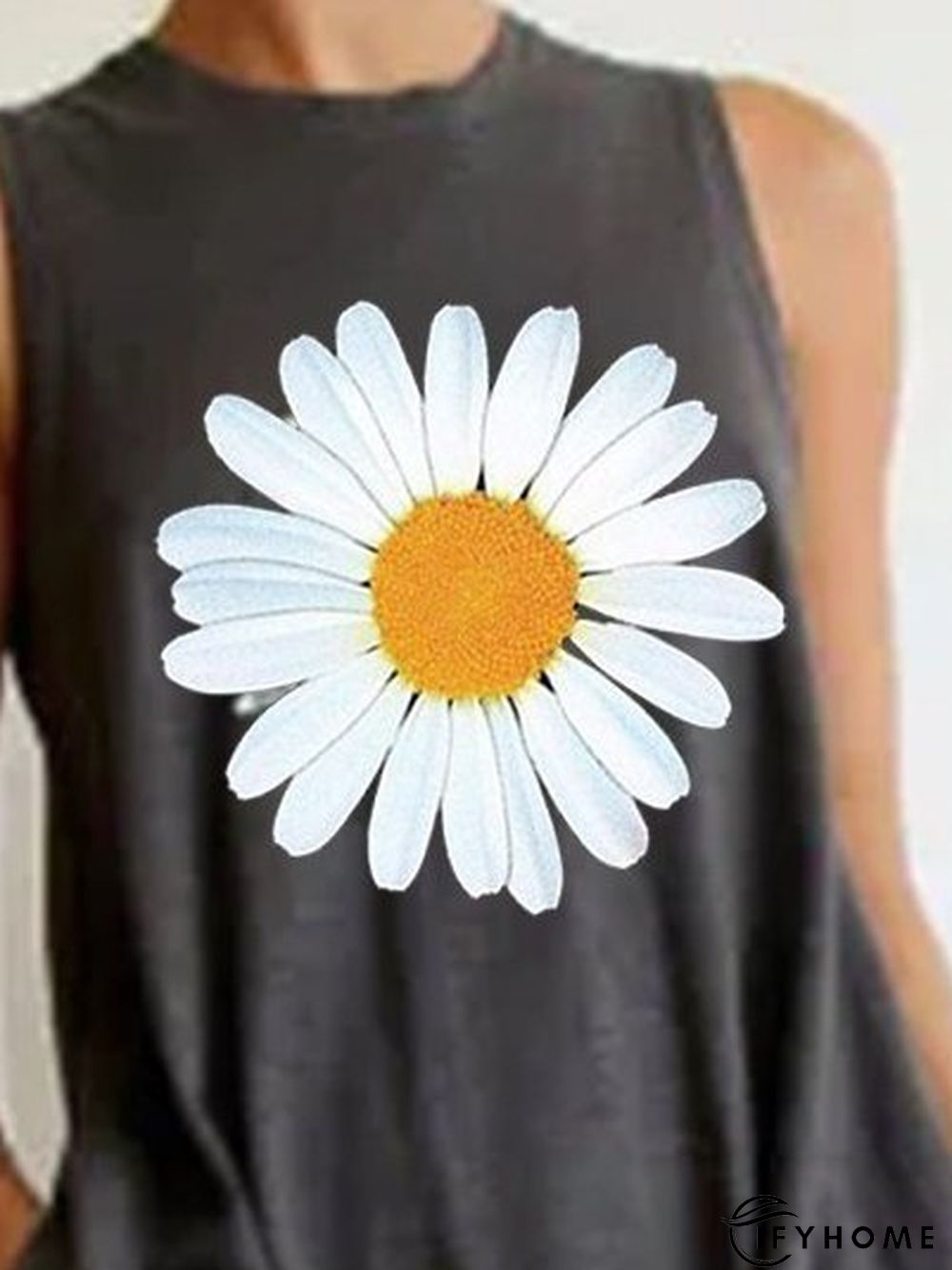 Crew Neck Cotton-Blend A-Line Holiday Knitting Dress | IFYHOME