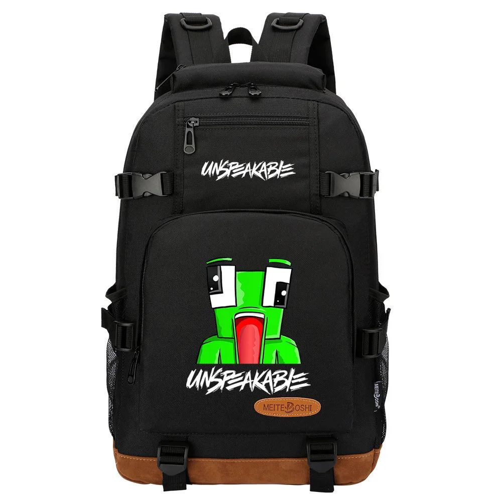 Buzzdaisy Unspeakable-Themed School Backpack with Double Side Pockets - Fits 15-inch Laptop