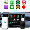 2 in 1 Wireless CarPlay Android Auto Adapter Plug & Play for Factory Wired Cars
