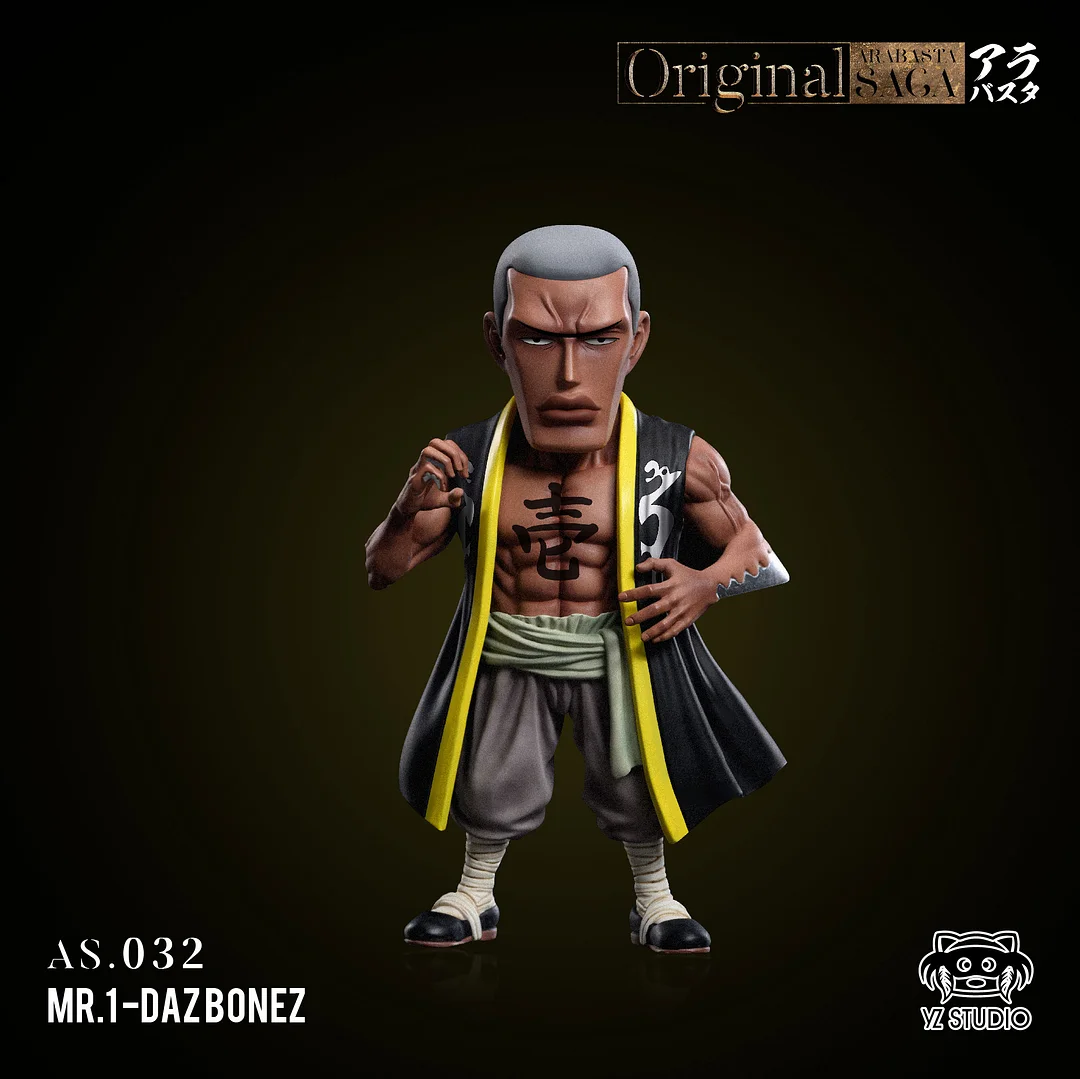 Mr. 1 Daz Bonez - ONE PIECE Statue - YZ Studios [In Stock]