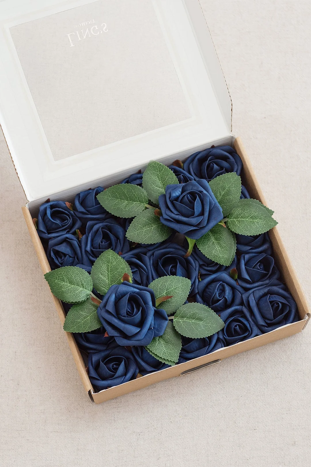 1.5"-2" Foam Rosebud & Petite Rose with Stem - 18 Colors