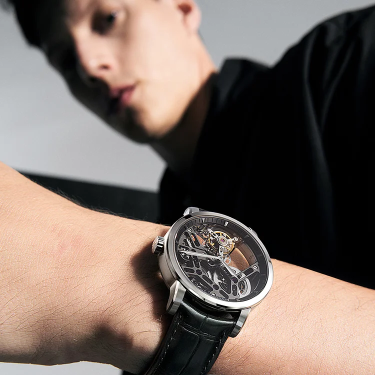 Agelocer Tourbillon Male Series Manual Mechanical Watches